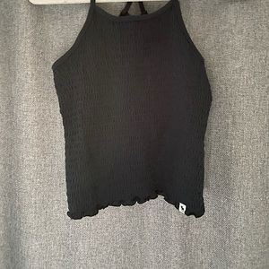 Abercrombie smocked tank